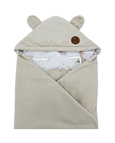 Schlafsack für den Kindersitz VELVET 3- und 5-Punkt-Gurte POSTMAN