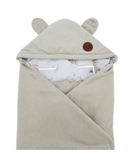 Schlafsack für den Kindersitz VELVET 3- und 5-Punkt-Gurte POSTMAN