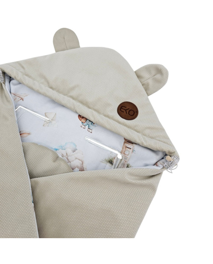 Schlafsack für den Kindersitz VELVET 3- und 5-Punkt-Gurte POSTMAN