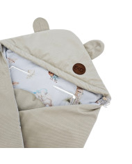 Hálózsák a VELVET autósülés 3 pontos és 5 pontos biztonsági övéhez POSTMAN