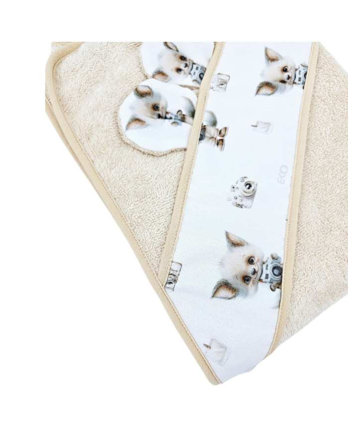 Serviette de bain en bambou PHOTOGRAPHER/SAND