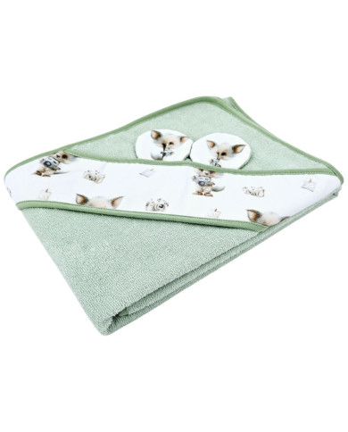 Serviette de bain en bambou PHOTOGRAPHER/MINT