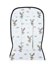 Umetak za dječja kolica AERO– bambus i meduća sličica PHOTOGRAPHER