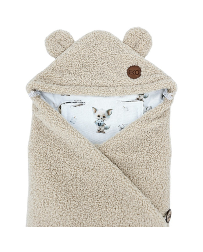 Schlafsack für den Kindersitz BAMBOO+BOUCLE 3- und 5-Punkt-Gurte PHOTOGRAPHER