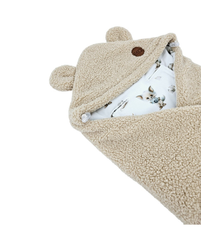 Schlafsack für den Kindersitz BAMBOO+BOUCLE 3- und 5-Punkt-Gurte PHOTOGRAPHER