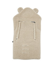 Baby Car Seat Sleeping Bag BAMBOO+BOUCLE 3 and 5-point belts PHOTOGRAPHER