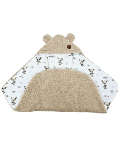 Спальный мешок для автокресла BAMBOO+BOUCLE 3-х и 5-ти точечные ремни PHOTOGRAPHER