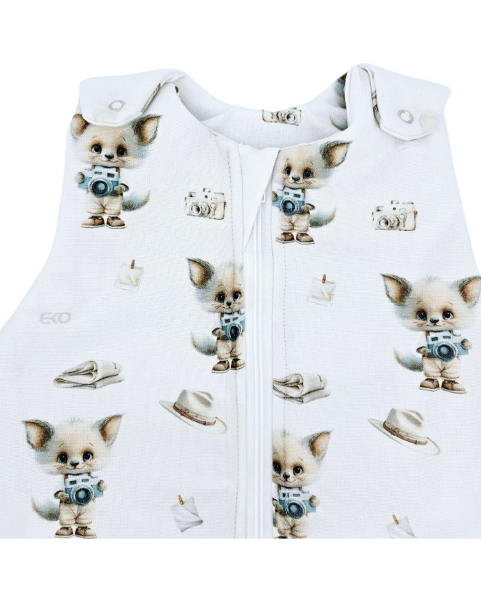 Bambusový spací vak s nožičkami – Priedušný a Ľahký pre Aktívne Deti PHOTOGRAPHER