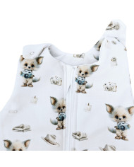 Bambusový spací pytel s nožičkami – Prodyšný a Lehký pro Aktivní Děti PHOTOGRAPHER