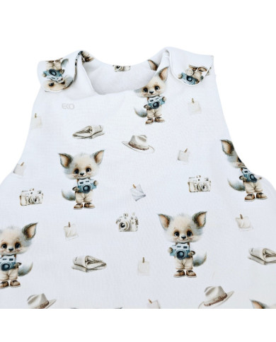 Sac de couchage en bambou moyen – Respirant et Doux pour Petits Enfants PHOTOGRAPHER