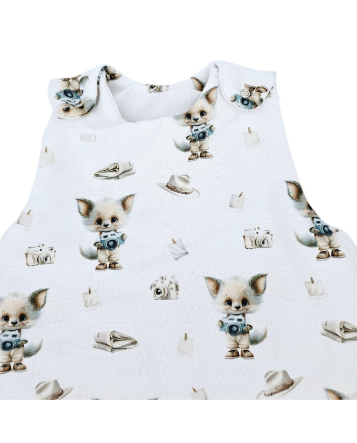 Sac de couchage en bambou moyen – Respirant et Doux pour Petits Enfants PHOTOGRAPHER