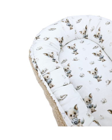 Cocon en bambou+boucle pour bébé PHOTOGRAPHER