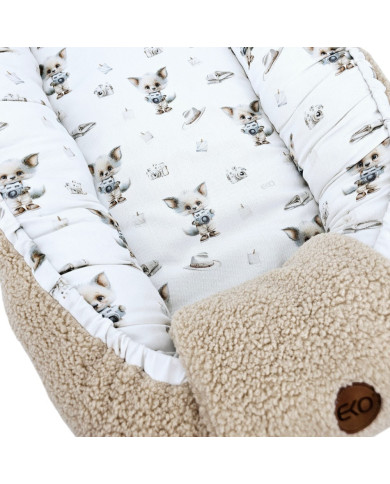 Cocon en bambou+boucle pour bébé PHOTOGRAPHER