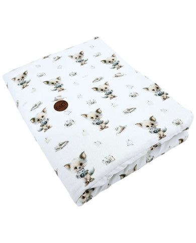 Bambusdecke 75x100 cm mit Füllung – Weich & Atmungsaktiv für Kinderwagen und Babybett PHOTOGRAPHER