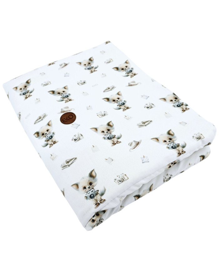 Bambusdecke 75x100 cm mit Füllung – Weich & Atmungsaktiv für Kinderwagen und Babybett PHOTOGRAPHER