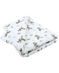 Bambusdecke 75x100 cm mit Füllung – Weich & Atmungsaktiv für Kinderwagen und Babybett PHOTOGRAPHER