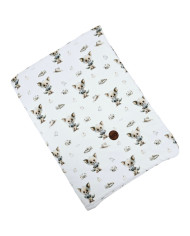 Bamboo Blanket 90x120 cm with Filling – Breathable & Soft Baby Crib Quilt PHOTOGRAPHER