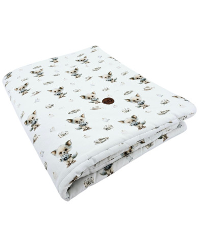 Bamboo Blanket 90x120 cm with Filling – Breathable & Soft Baby Crib Quilt PHOTOGRAPHER