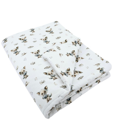 Bambusdecke 90x120 cm mit Füllung – Atmungsaktive & Weiche Babybettdecke PHOTOGRAPHER