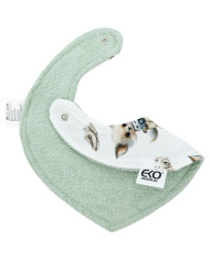 Pull-up bib BAMBOO PHOTOGRAPHER/MINT