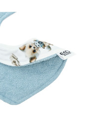 Pull-up bib BAMBOO PHOTOGRAPHER/BLUE