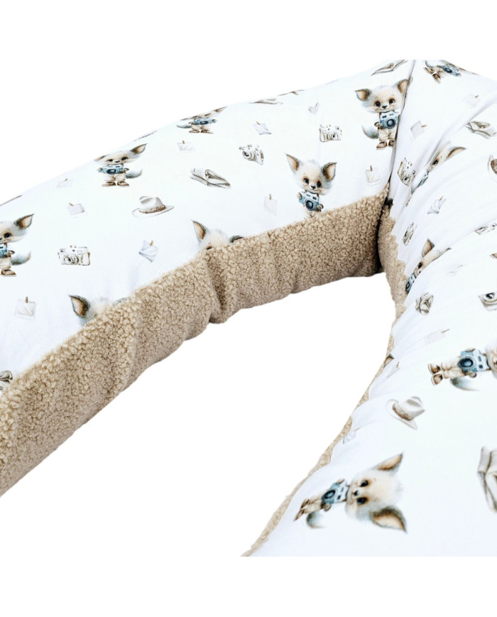Grand coussin d'allaitement Bambou + Bouclé – Confort de luxe et hygiène PHOTOGRAPHER