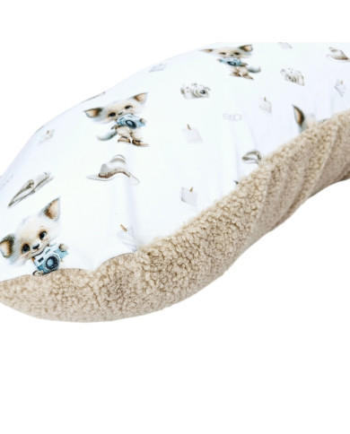 Grand coussin d'allaitement Bambou + Bouclé – Confort de luxe et hygiène PHOTOGRAPHER