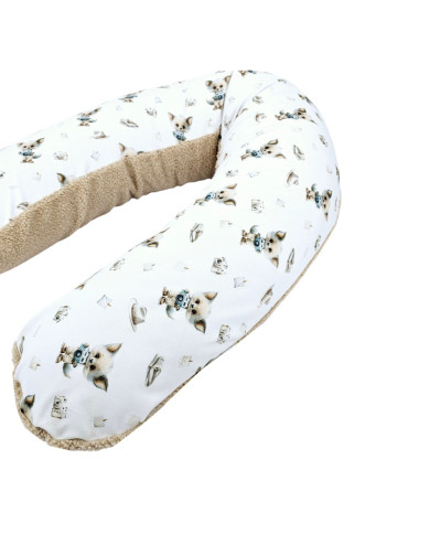 Grand coussin d'allaitement Bambou + Bouclé – Confort de luxe et hygiène PHOTOGRAPHER