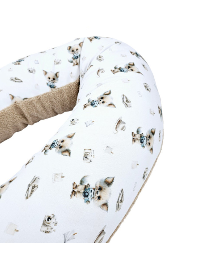 Grand coussin d'allaitement Bambou + Bouclé – Confort de luxe et hygiène PHOTOGRAPHER