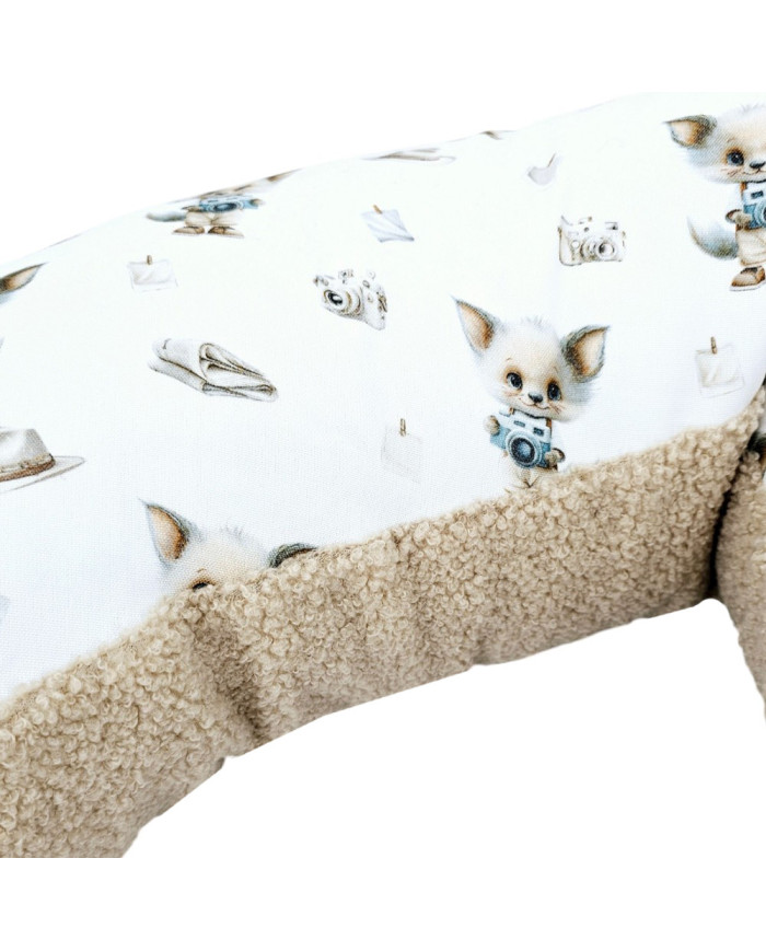 Grand coussin d'allaitement Bambou + Bouclé – Confort de luxe et hygiène PHOTOGRAPHER