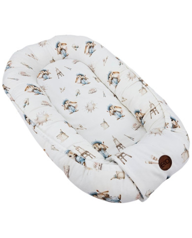 Cocon pour bébé 100% bambou – Nid antibactérien et sommeil sécurisé PAINTER