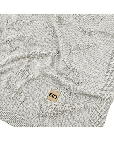 Kłosy pletena dekica od bambusa  BEIGE