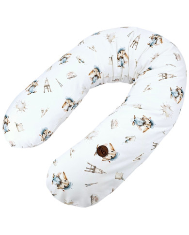 Grand coussin d'allaitement en bambou – Antiallergique et rafraîchissant PAINTER