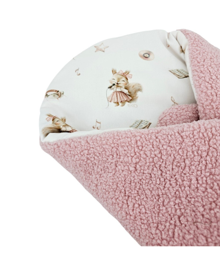 Rożek niemowlęcy bambus+boucle PIOSENKARKA