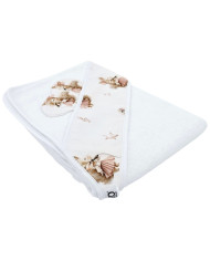 Badetuch aus Bambus SINGER/WHITE