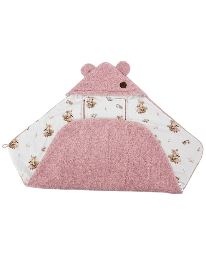 Schlafsack für den Kindersitz BAMBOO+BOUCLE 3- und 5-Punkt-Gurte SINGER