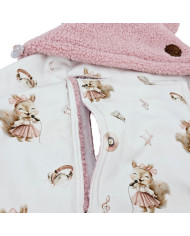 Schlafsack für den Kindersitz BAMBOO+BOUCLE 3- und 5-Punkt-Gurte SINGER