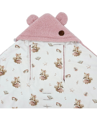 Hálózsák a BAMBOO+BOUCLE autósülés 3 pontos és 5 pontos biztonsági övéhez SINGER