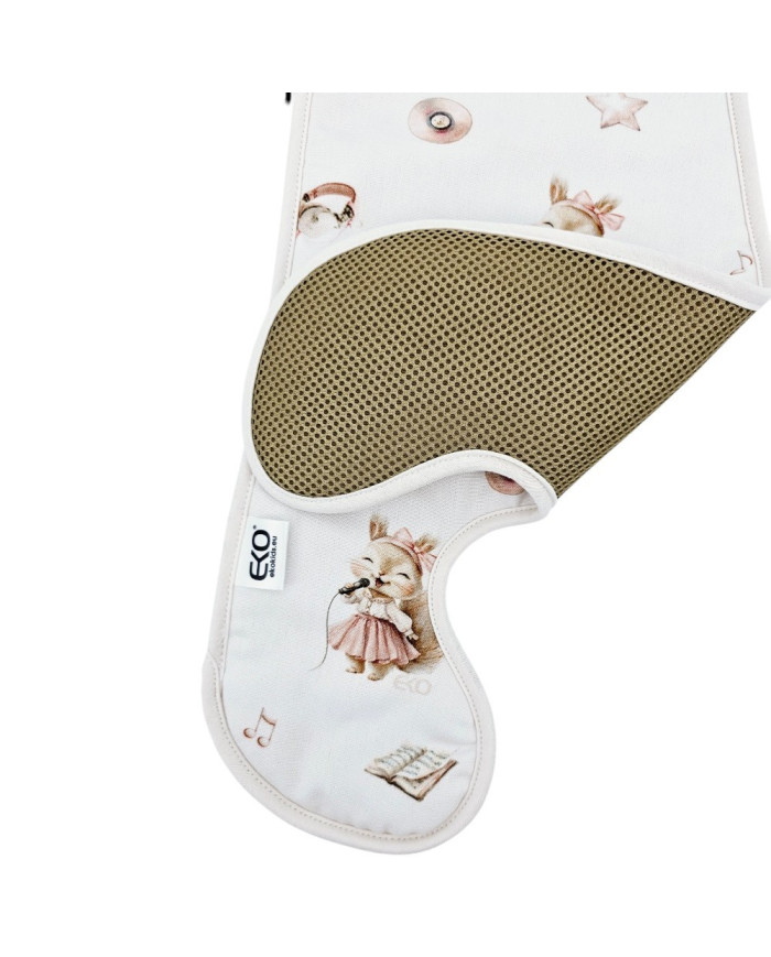 Atmungsaktive Sitzeinlage für Babyschalen 0-9 kg – Anti-Schwitz Wabenstruktur SINGER