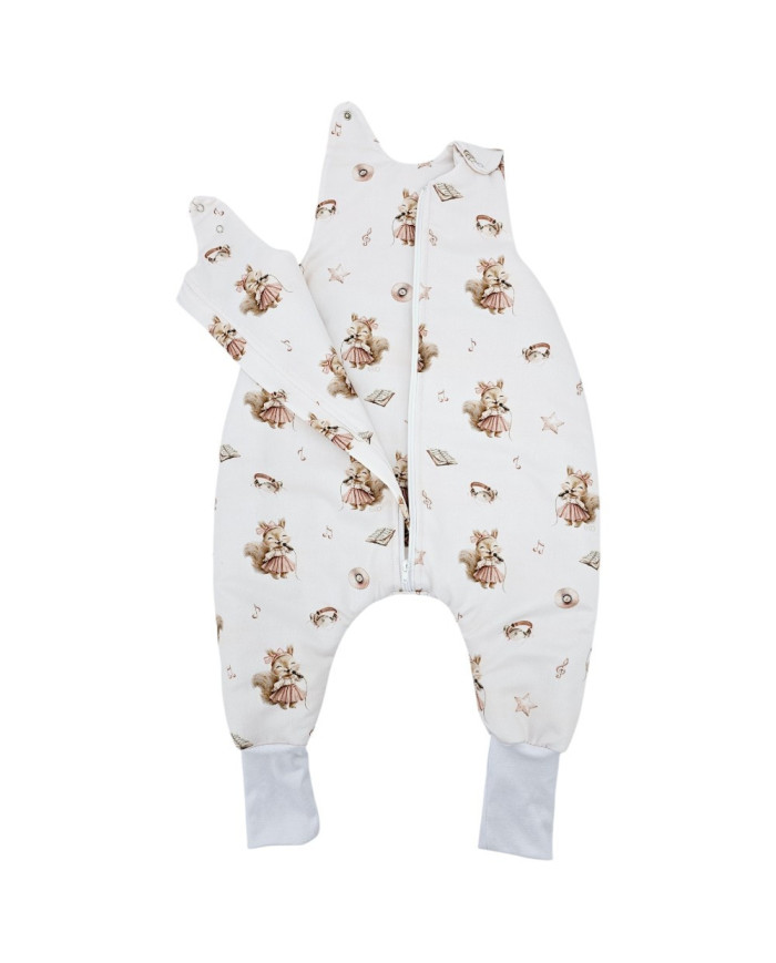 Bamboo Sleeping Bag with Feet – Breathable & Lightweight for Active Toddlers SINGER