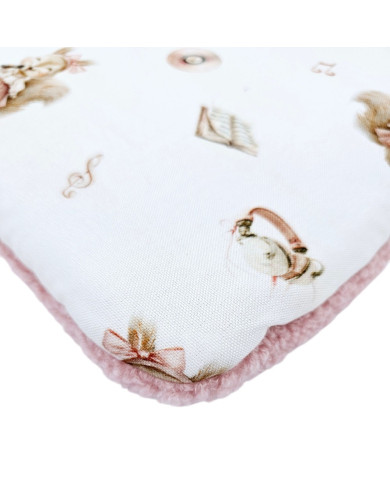 Coussin plat 30x40 cm - Bambou + Bouclé SINGER