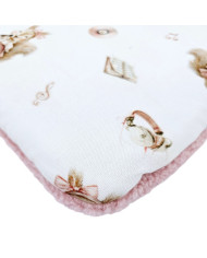 Coussin plat 30x40 cm - Bambou + Bouclé SINGER