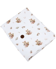 Couverture en bambou 75x100 cm avec rembourrage – Douce et Respirante pour Poussette et Lit Bébé SINGER