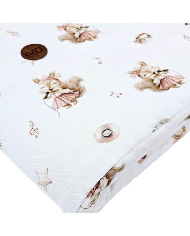 Bamboo Blanket 75x100 cm with Filling – Soft & Breathable for Stroller and Crib SINGER