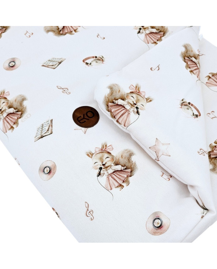 Couverture en bambou 75x100 cm avec rembourrage – Douce et Respirante pour Poussette et Lit Bébé SINGER