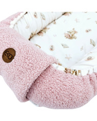 Bamboo+boucle cocoon for baby SINGER