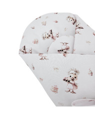 Printani Pamučni Baby Wrap sa kokosovim umetkom COOK