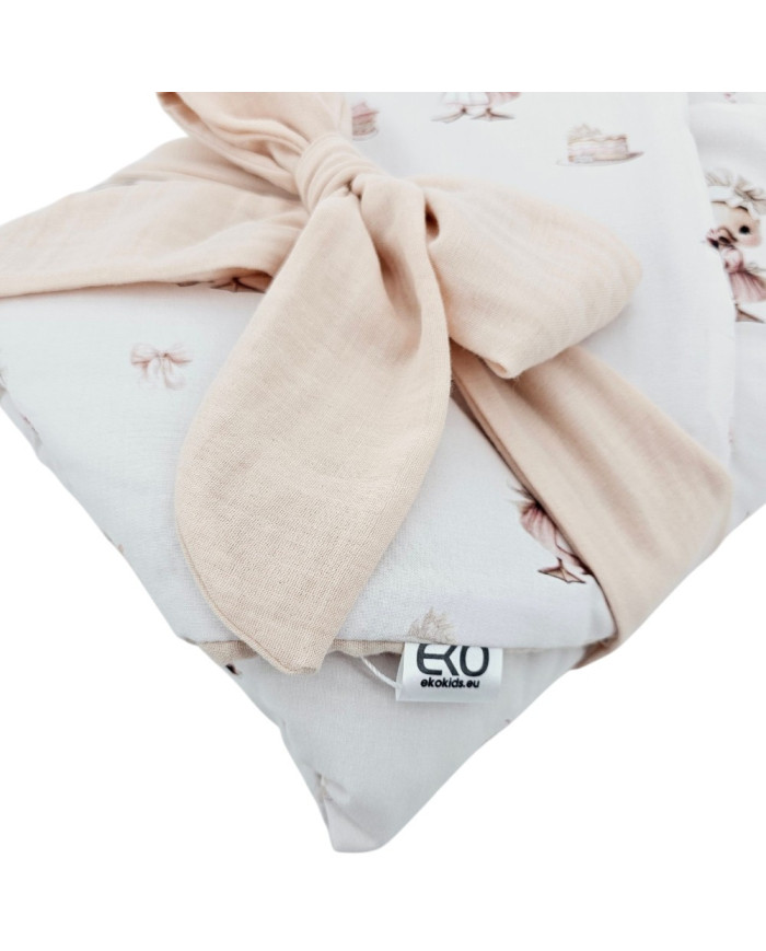 Printani Pamučni+muslin Baby Wrap sa kokosovim umetkom COOK