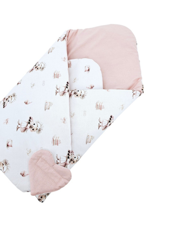 Cône en coton imprimé double face COOK