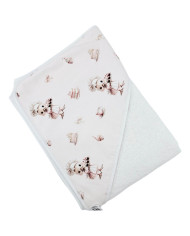 Bath robe COOK/WHITE